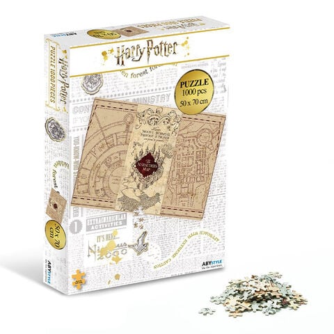 Puzzle - Harry Potter - Carte Du Maraudeur